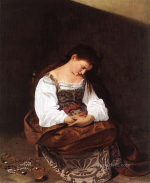 Caravaggio Painting - Magdalene Caravaggio